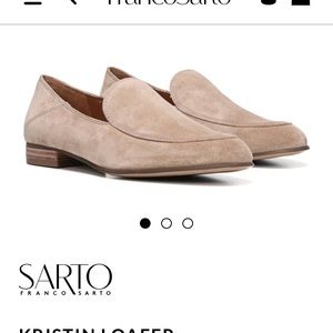 Franco Sarto Suede Flats